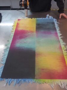 Chromicolor textile sample